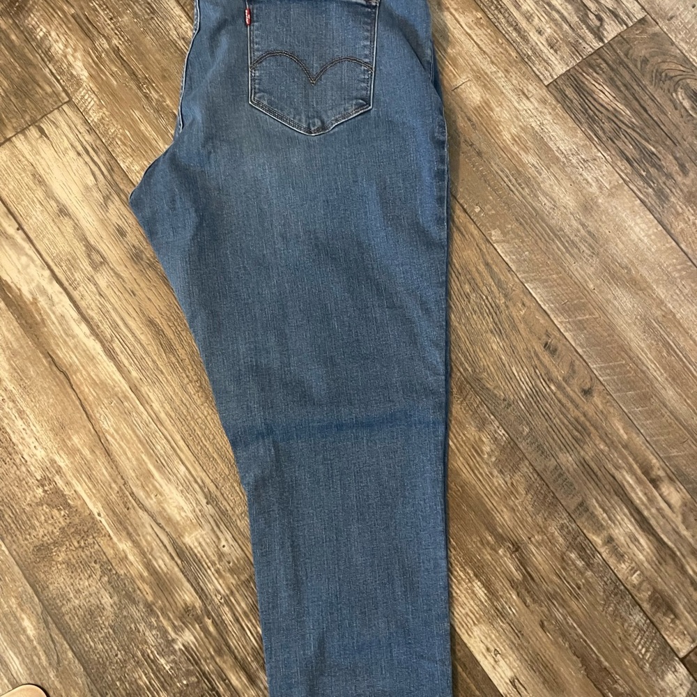 Levi's Blue Straight Jeans Timeless Denim